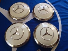 Mercedes chrom radkappen gebraucht kaufen  Meißner