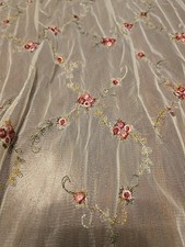 Sheer embroidered window for sale  Purcellville