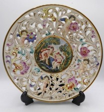 Capodimonte wall plate for sale  LANCASTER