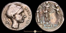 CORNELIA. Cnaesus Cornelius Blasio. Denario (3,84 g.). Roma, 112-111 a.C. Craw-2, usado comprar usado  Enviando para Brazil