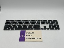 Teclado Apple Magic com Touch ID e teclado numérico LEIA/PARA PEÇAS comprar usado Teclado Apple Magic com Touch ID e teclado numérico LEIA/PARA PEÇAS comprar usado  Enviando para Brazil