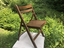Holzstuhl klappbar garten gebraucht kaufen  Schlitz