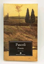 Pascoli poesie volume usato  Italia