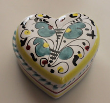 Deruta heart shaped for sale  Yakima