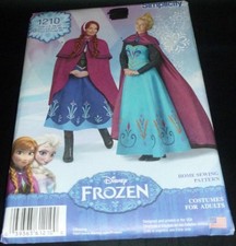 Usado, Fantasia Frozen Disney Anna Elsa Cape Dress Costura Padrão 14-22 LARP Cosplay comprar usado  Enviando para Brazil
