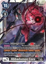 Abbadomon core ex9 for sale  Temple City