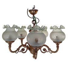 Lustre massif bronze d'occasion  Tournan-en-Brie