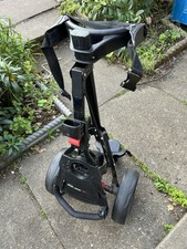 Golf trolley black for sale  RICHMOND