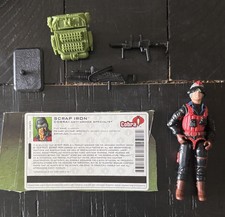 2004 SCRAP-IRON v2 G.I. Joe VrVsVm URBAN Division completo + cartão de arquivo comprar usado  Enviando para Brazil