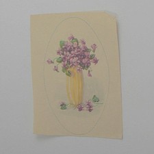 Stampa acquerello vaso usato  Rho