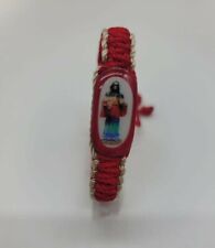 Pulsera Santa Muerte Tejida A Mano ROJA/Pulsera Santa Muerte ROJO Hecho a Mano 7 segunda mano  Embacar hacia Argentina