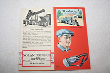 Fordson industrial tractors for sale  Tonganoxie