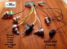 Pré-amplificador de baixo TONE MONSTER SEB3-BMT 5 potes alternância média comprar usado Pré-amplificador de baixo TONE MONSTER SEB3-BMT 5 potes alternância média comprar usado  Enviando para Brazil