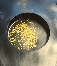 Gold gediegen als gebraucht kaufen  Krumhermersdorf