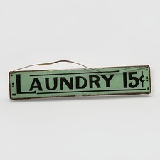 Vintage laundry sign for sale  LITTLEHAMPTON