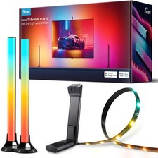 Kit Govee TV Backlight 3 Lite 11,8 pés RGBICW Wi-Fi LED para TVs 55-65 polegadas com câmera comprar usado  Enviando para Brazil