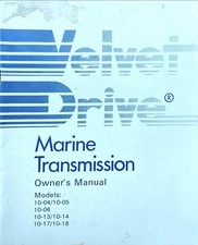 Pdf marine transmission for sale  Gig Harbor