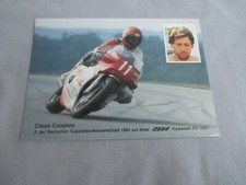 Autogrammkarte claus caspers gebraucht kaufen  Herne