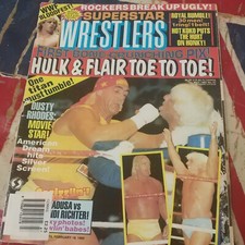 Superstar wrestlers magazine for sale  GLOUCESTER
