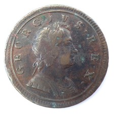 George copper half for sale  LEIGH-ON-SEA