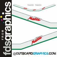 Kit de decalques/adesivos para motor de popa Yamaha Malta comprar usado  Enviando para Brazil