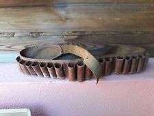Ceinture cartouchière cuir d'occasion  France