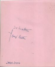 Jerry lester signed for sale  Playa Del Rey