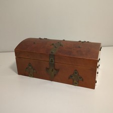 Piccolo baule legno usato  Varese