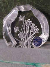 Dartington crystal paperweight for sale  MARKET RASEN