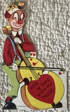 Unused valentine clown for sale  Atwood