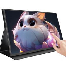 Monitor portátil 18,5" 120Hz 1080P tela sensível ao toque tela interruptor jogos  comprar usado  Enviando para Brazil