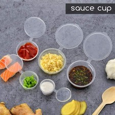 Disposable clear sauce for sale  BIRMINGHAM