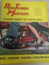 1952 revue technique d'occasion  Vesoul