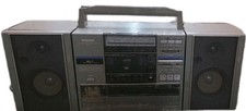 Vintage 1985 JVC DC-7 Przenośne stereofoniczne centrum dysków - Gramofon samochodowy / AM / FM / Nieprzetestowane, używany na sprzedaż  Wysyłka do Poland