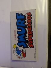 Smurf super cards for sale  Winchester