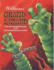 Grand lizard pinball for sale  Fredericksburg