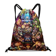 Mochila de cordão The Owl House para crianças impermeável academia bolsa esportiva mochila comprar usado  Enviando para Brazil