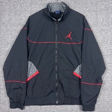 Jaqueta masculina Nike Jordan AJ retrô 3 tecido cofre grande corta-vento pista elefante comprar usado  Enviando para Brazil