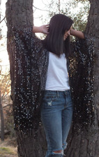 Black sequin party for sale  Coarsegold