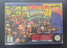 Nintendo SNES Donkey Kong Country 2 Diddy's Kong Quest Inc. Instruções e novas comprar usado  Enviando para Brazil