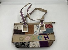 coach patchwork tote bag for sale  Cleveland