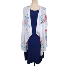 Vestido com capuz floral Studio One New York 2X, usado comprar usado Vestido com capuz floral Studio One New York 2X, usado comprar usado  Enviando para Brazil