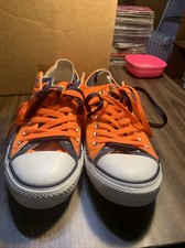 Tênis Converse unissex CT All Star 141101C laranja casual tamanho M 12 W 14, usado comprar usado  Enviando para Brazil
