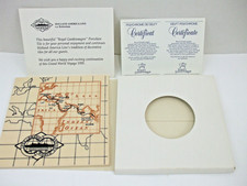 Usado, 1995 Grand World Voyage ss Rotterdam navio azulejo Holanda América linha Oceano Índico comprar usado  Enviando para Brazil