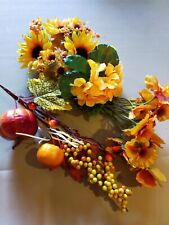 Herbstdeko konvolut stoffblume gebraucht kaufen  Golßen