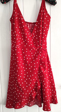 Wrap dress red for sale  FELIXSTOWE