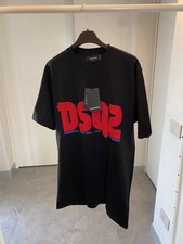 Maglietta dsquared nera usato  Novellara