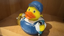 Knuffige handwerker badeeente gebraucht kaufen  Berlin