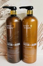 Better Beauty ~ Xampu e condicionador pró-crescimento com rícino e jojoba 32 fl oz, usado comprar usado  Enviando para Brazil