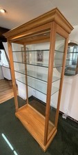 solid oak wall display cabinet for sale solid oak wall display cabinet for sale GLOUCESTER